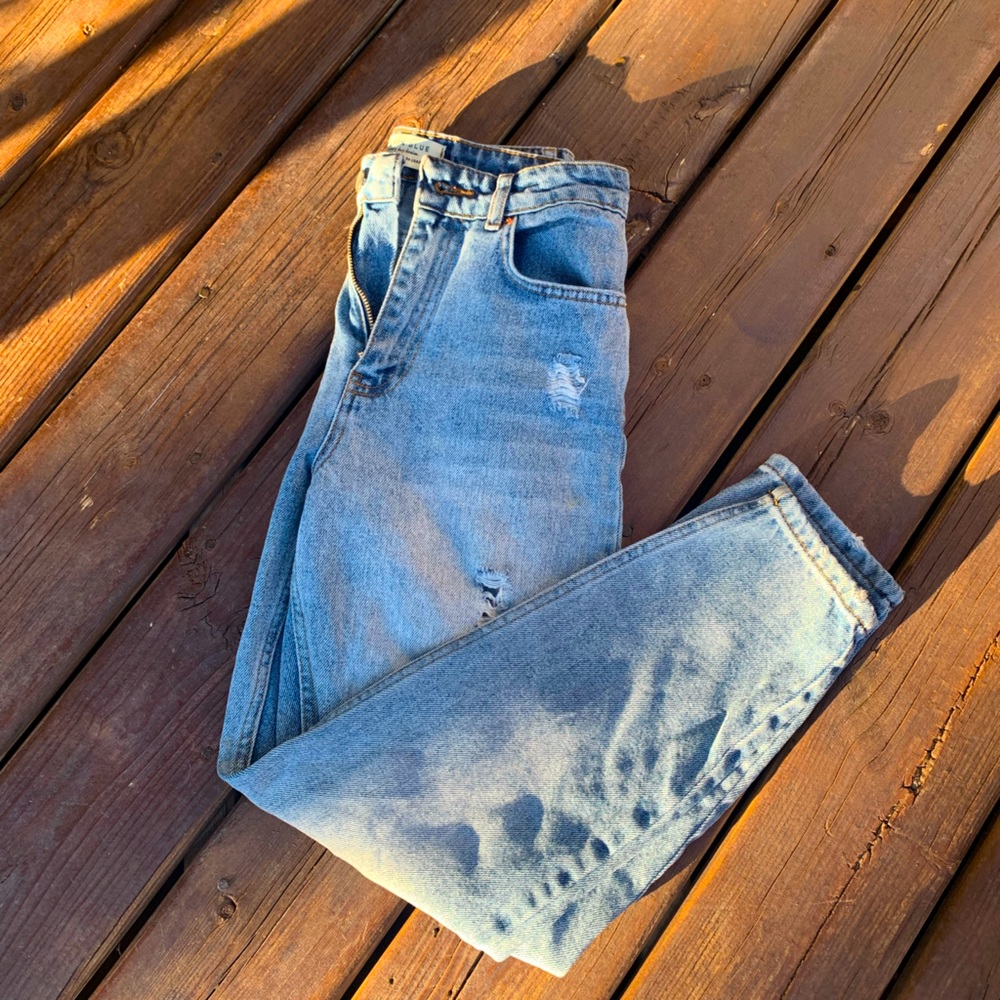dilvin blue boyfriend jeans